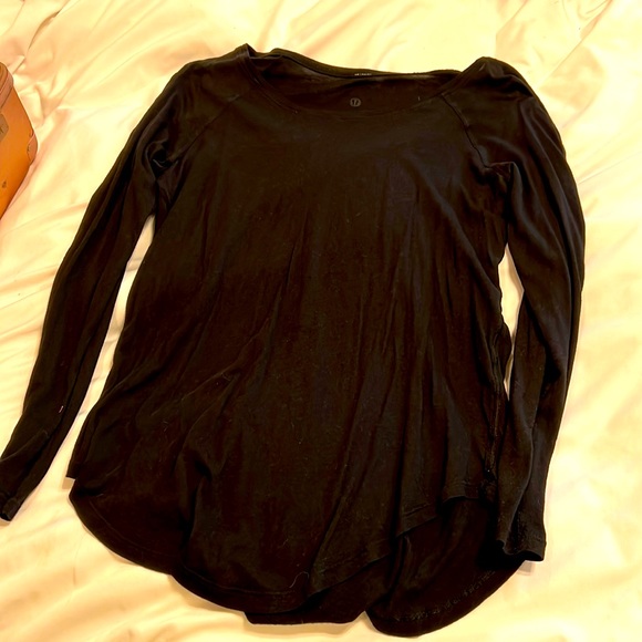 lululemon athletica Tops - Lululemon black long sleeved top